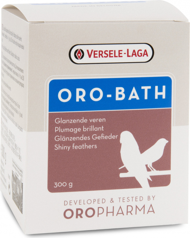 Oropharma Oro-Bath - sale da bagno speciale per un piumaggio brillante