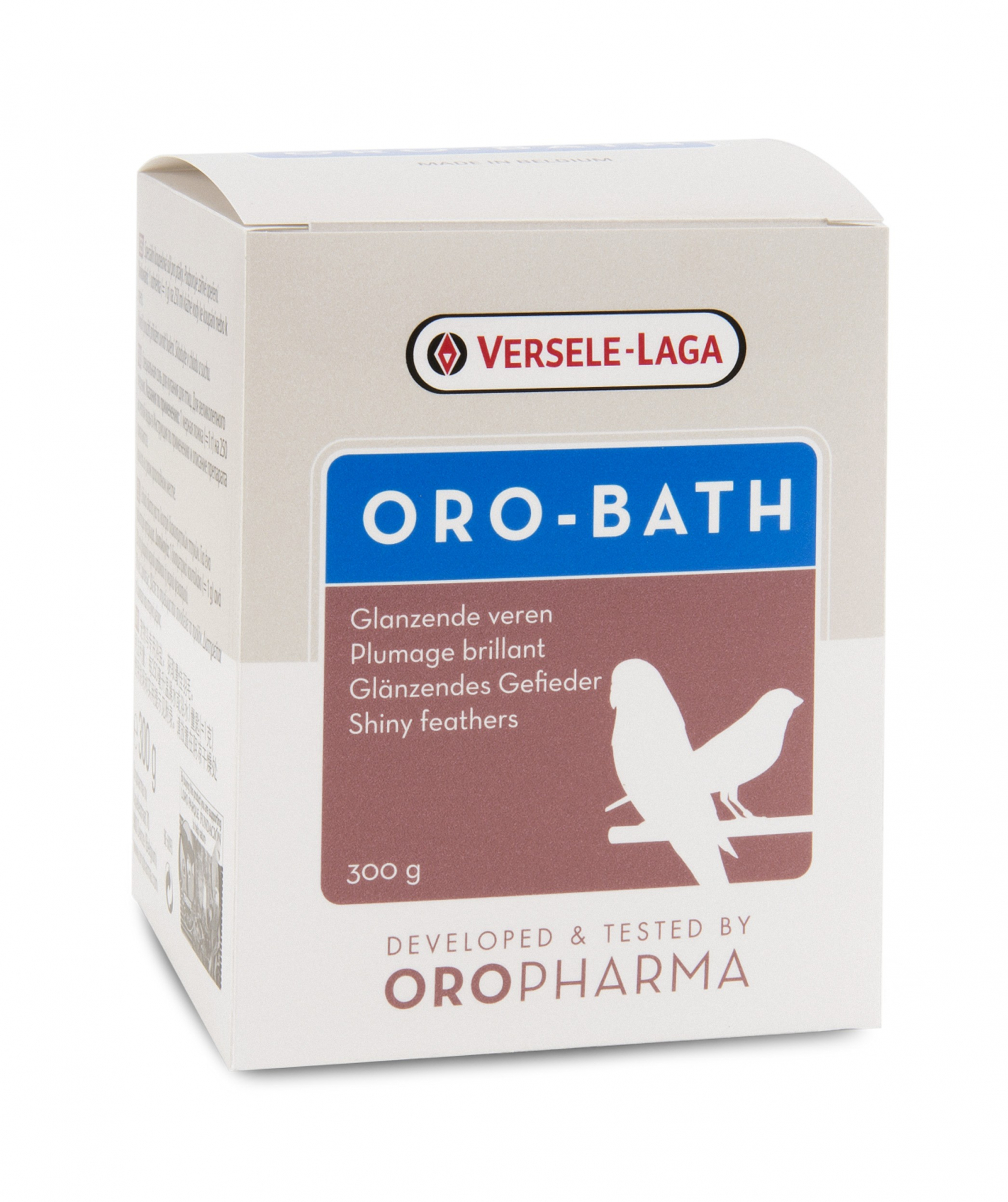 Oropharma Oro-Bath badzout voor glanzende veren