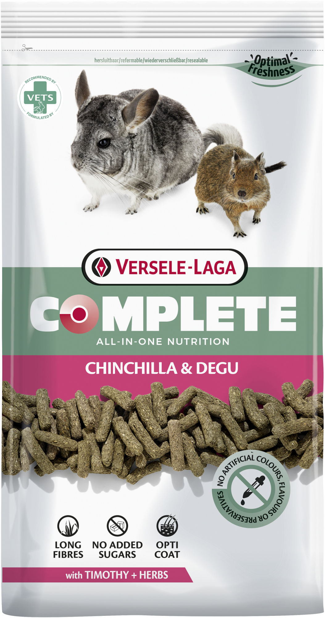 Versele Laga Complete voor chinchilla's en degoes