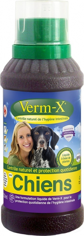 Verm-X Liquide zur Bekämpfung von Parasiten bei Hunden 250 ml