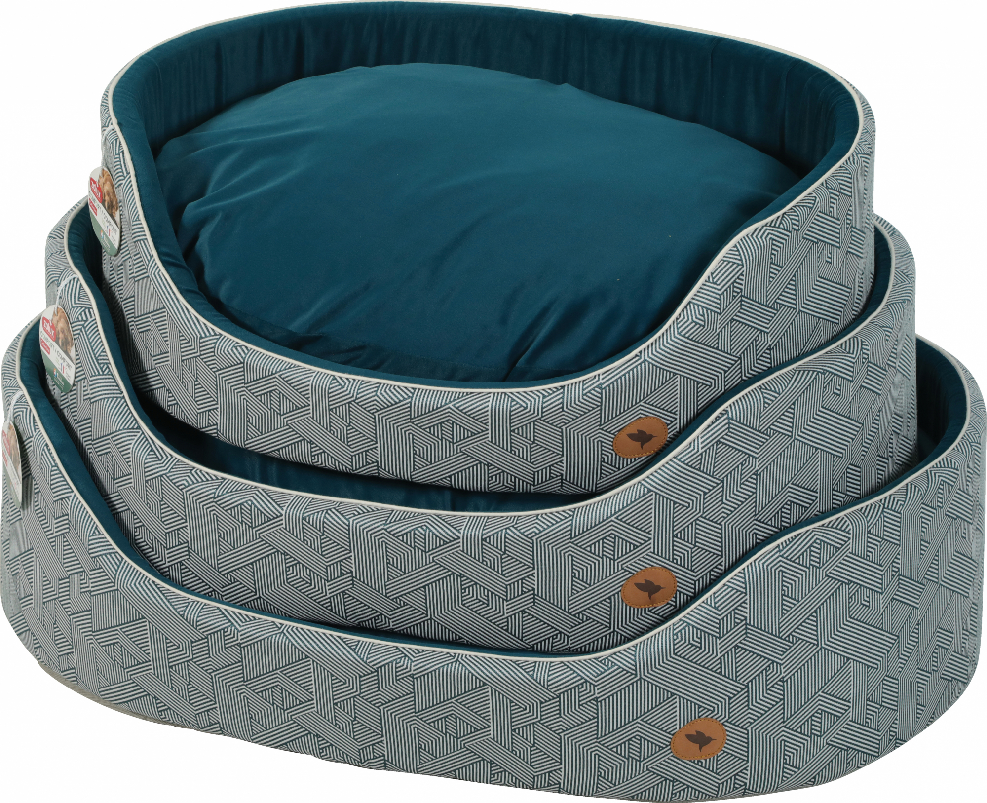 Couchage corbeille confort Zolux Kanga pour chien - 3 tailles disponibles