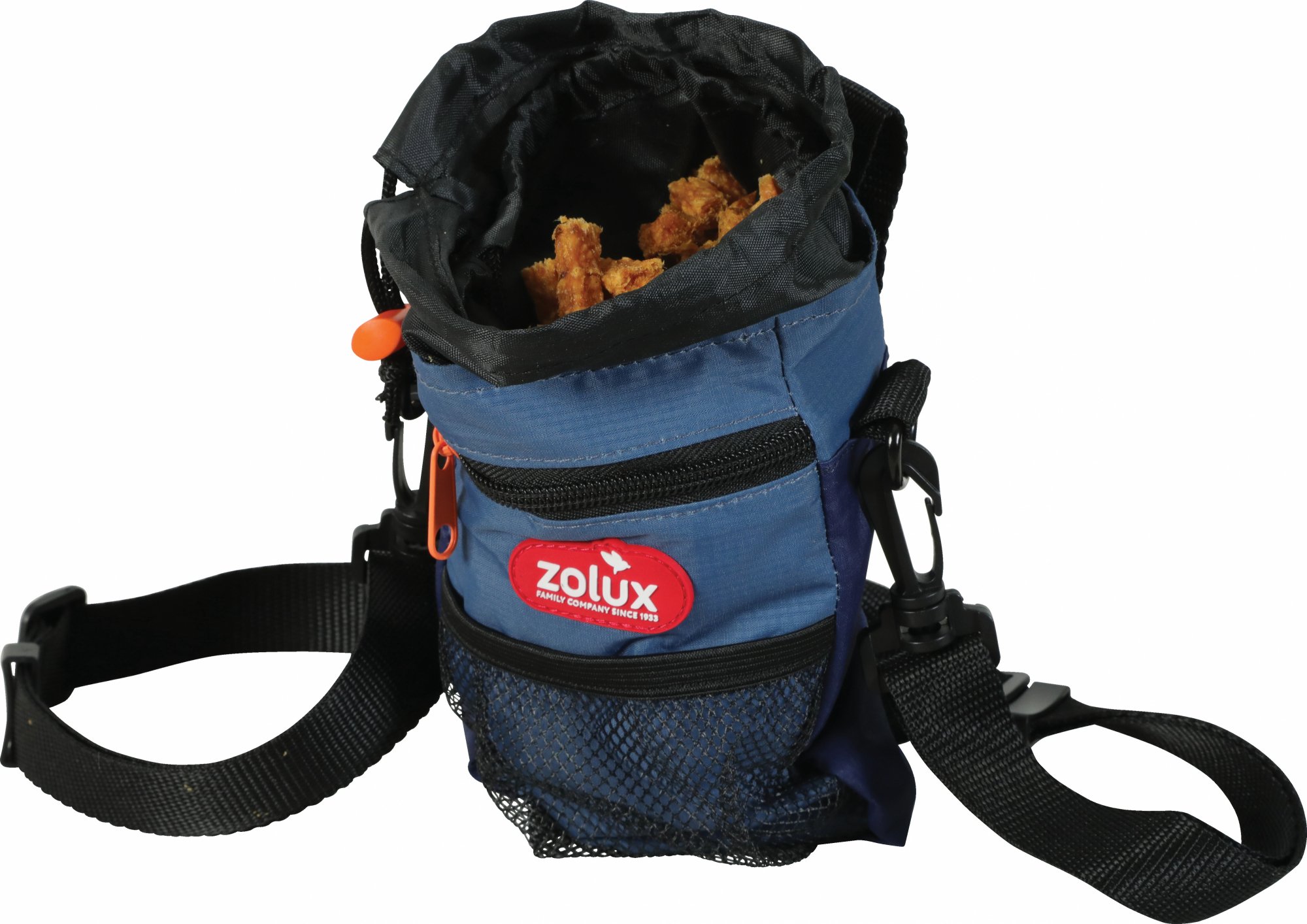 Sac 2 en 1 pour friandises et sacs à déjection avec bandoulière Zolux bivouak - 2 coloris disponibles