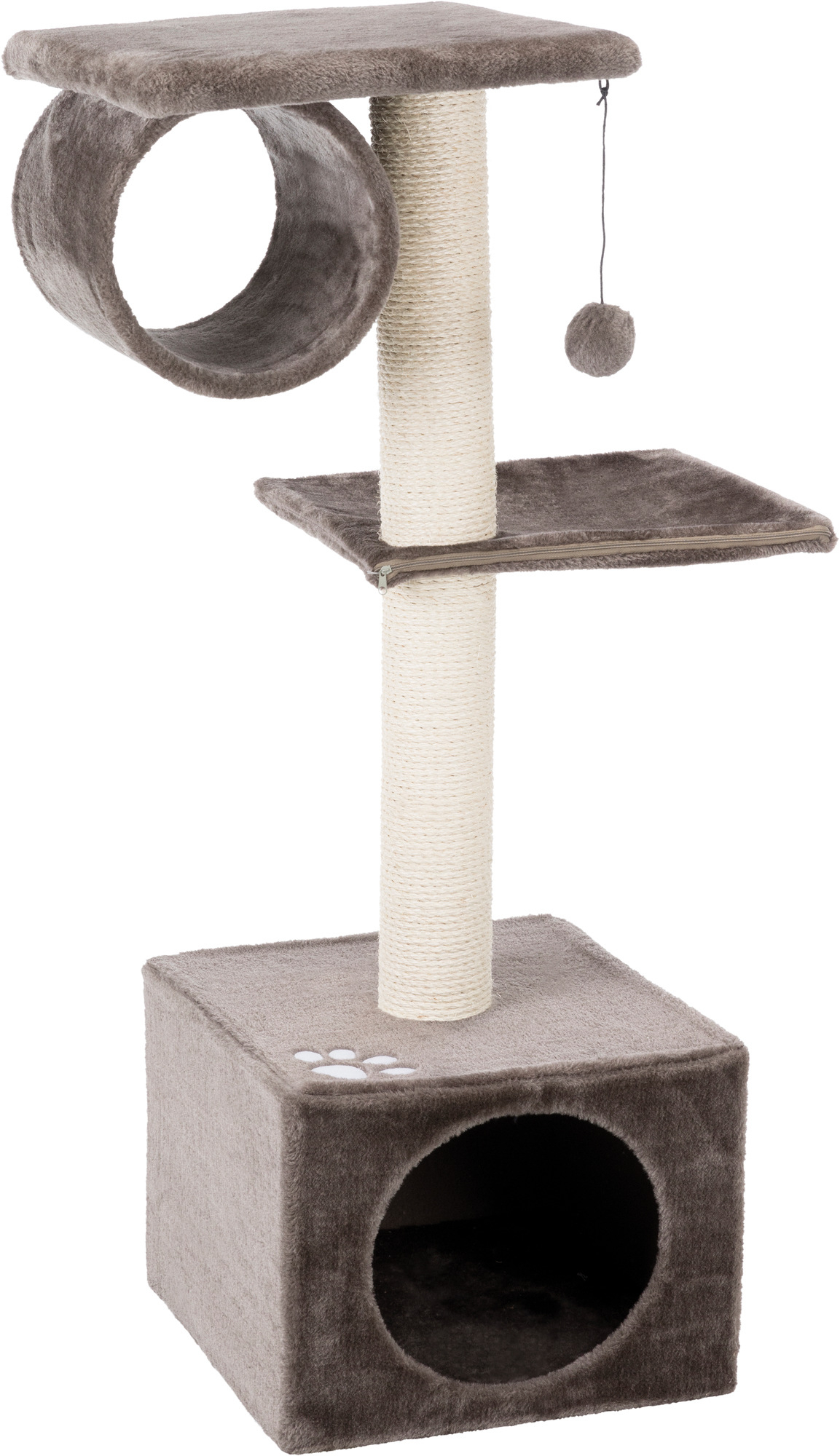 Arbre à chat - 106 cm - San Fernando gris platinium