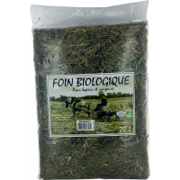 Foin Bio 100% naturel pour lapins et rongeurs - 20 L - Demavic