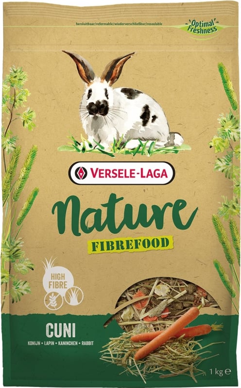 Versele Laga Cuni Nature Fibre food riche en fibres lapin