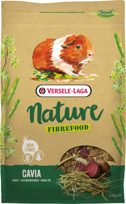 Versele Laga Cavia Nature Fibrefood Aliment riche en fibres pour cobaye sensible