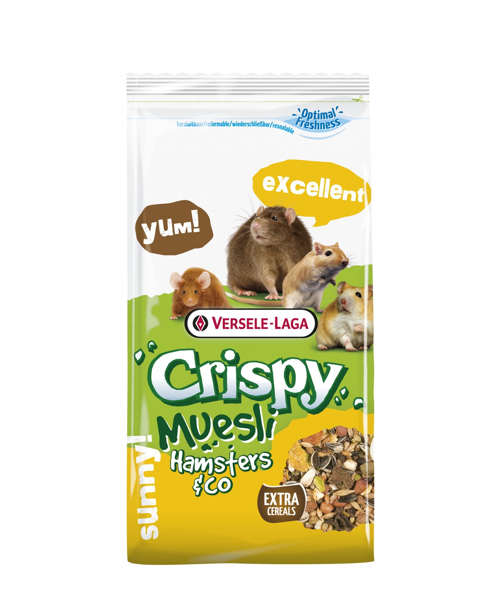 Versele Laga Crispy Muesli Criceti & Co Miscela completa per Criceti e roditori
