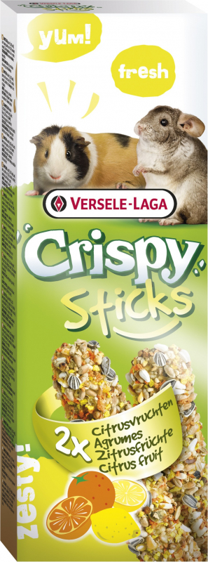 Versele Laga Crispy Sticks Zitrusfrüchte für Meerschweinchen und Chinchillas