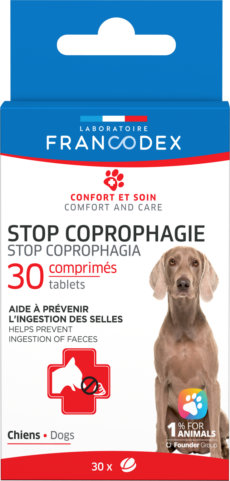 Francodex Comprimés Stop Coprophagie pour chien