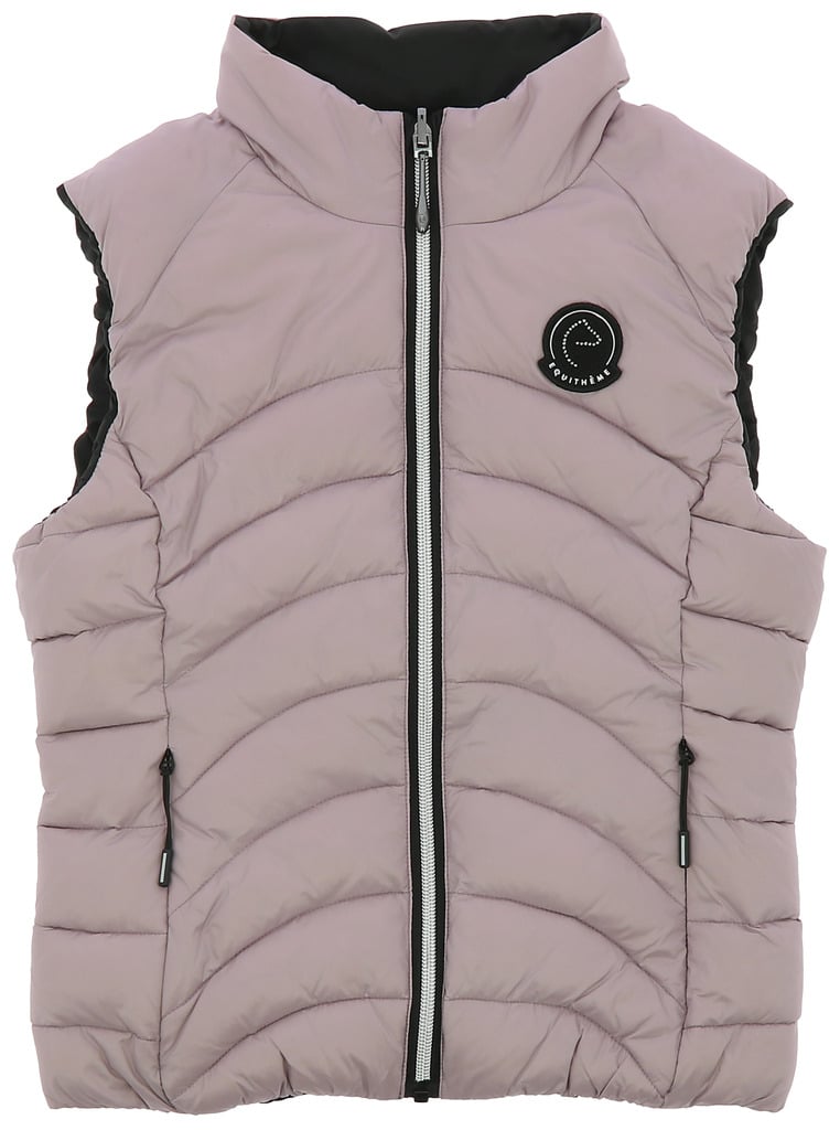 EQUITHEME Gilet réversible Lilia JTM enfant - noir et rose