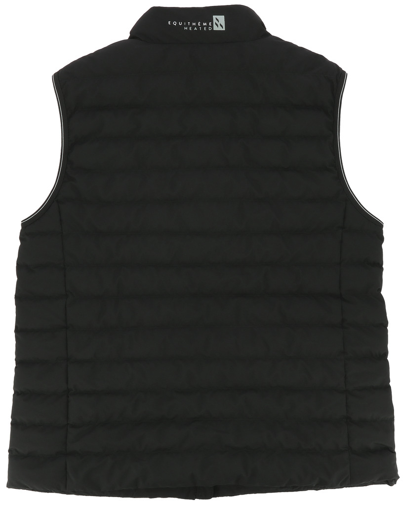 EQUITHEME Gilet chauffant Charlie noir