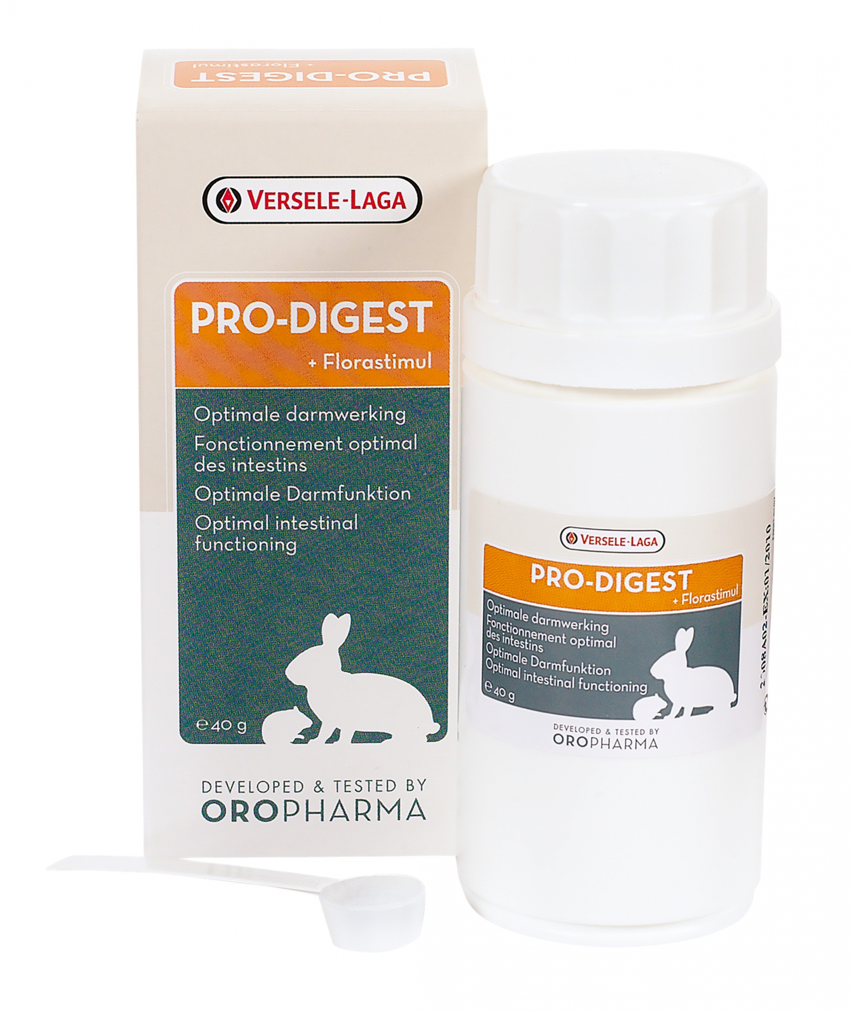 Oropharma Pro-Digest - Mantenimiento del tránsito intestinal para todos los roedores 