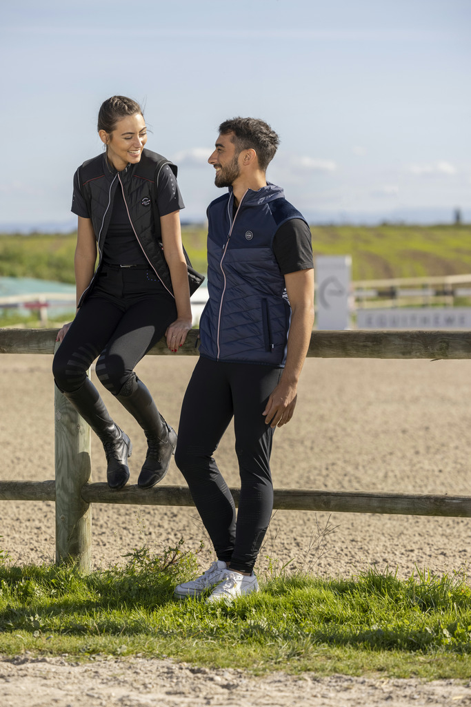 EQUITHEME Gilet Luna noir