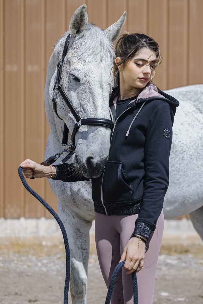 EQUITHEME Sweat Juliette JTM noir