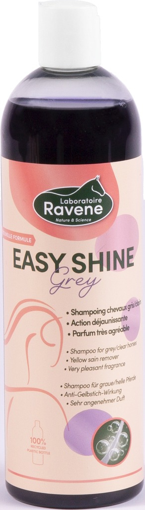 RAVENE Easy Shine shampoing pour chevaux gris