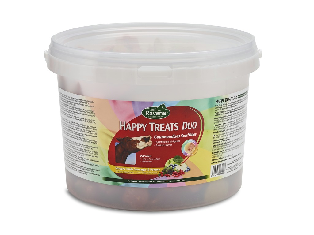 RAVENE Happy Treats duo friandises pour chevaux