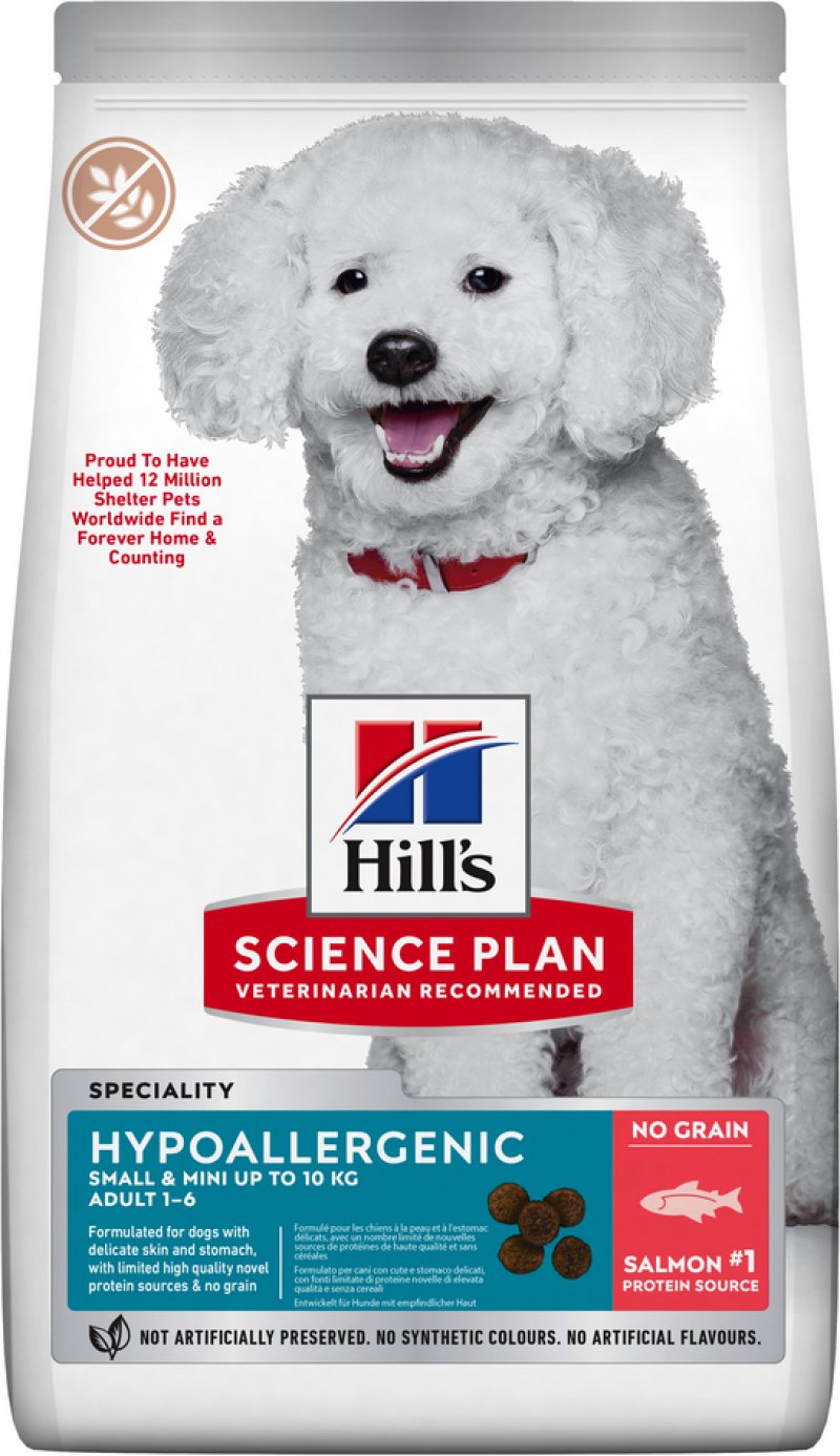 Hill's Science Plan Hypoallergenic Saumon pour chien de petites et très petites races