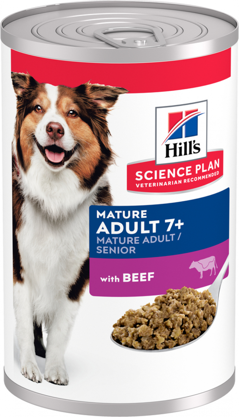 HILL'S Science Plan Pâtée für ältere Hunde 7+ mit Rindfleisch