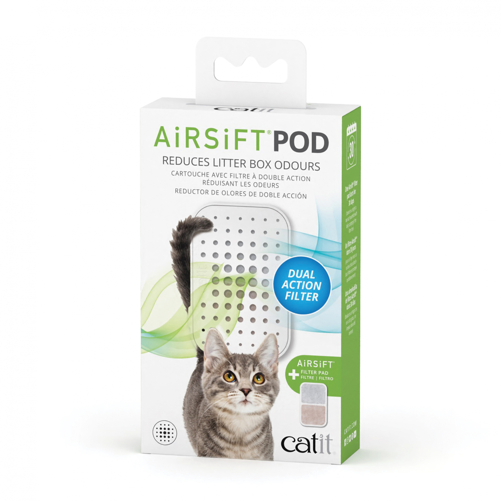 CATIT Airsift Pod Ohišje za filtre mačjega stranišča