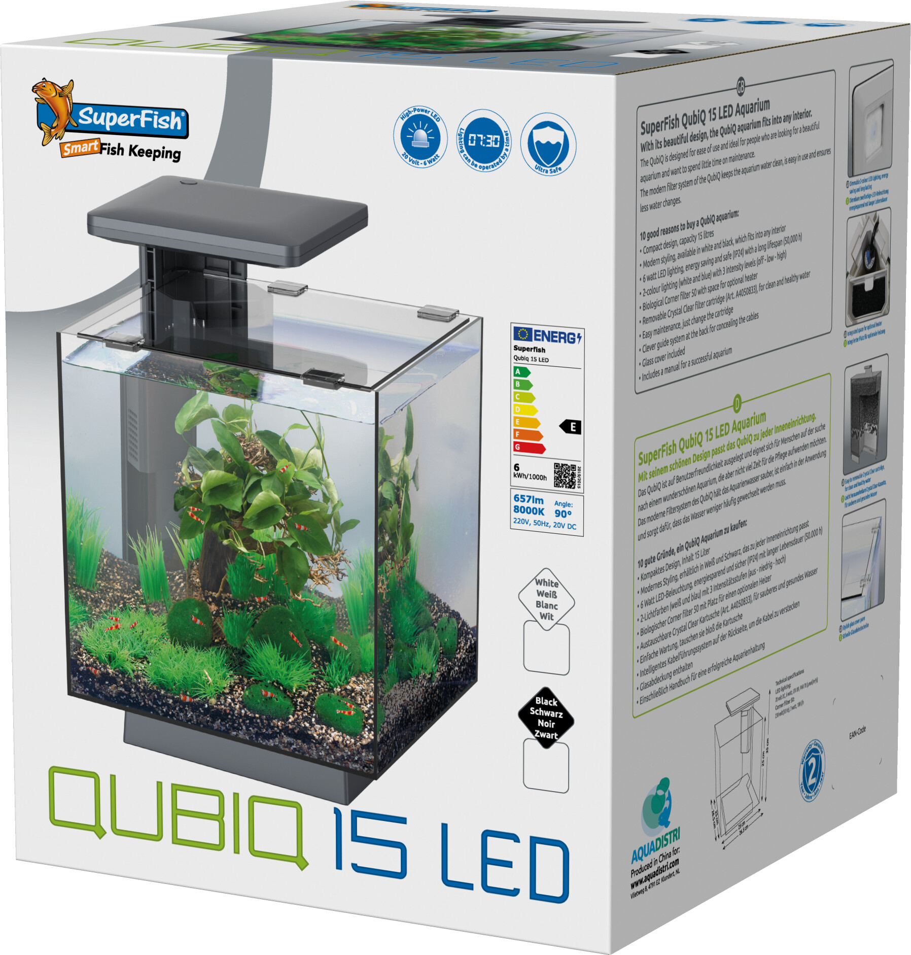 Aquarium QubiQ 15 LED