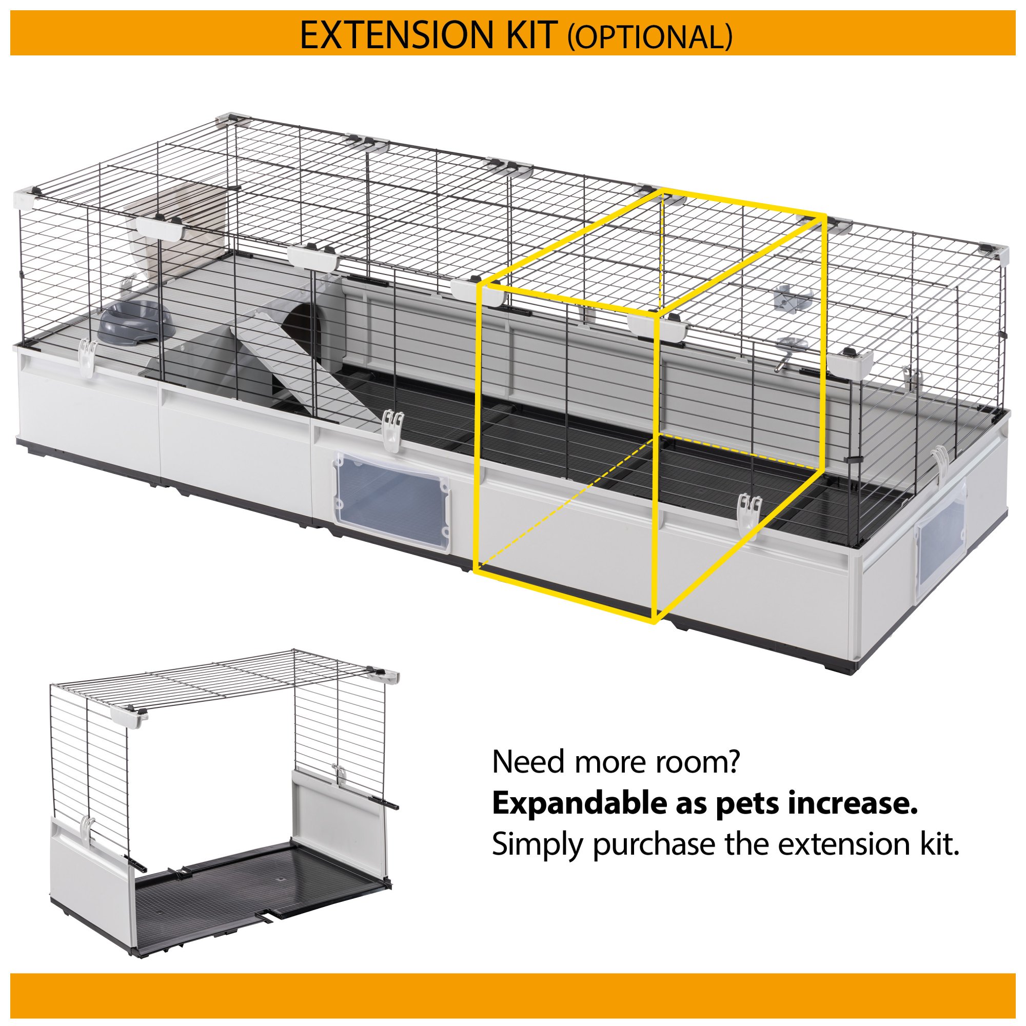 Erweiterung für Käfig MODULAR