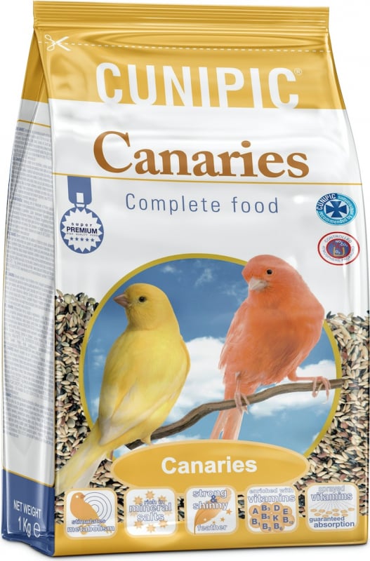 Cunipic Premium Canaries Alleinfuttermittel für Kanarienvögel
