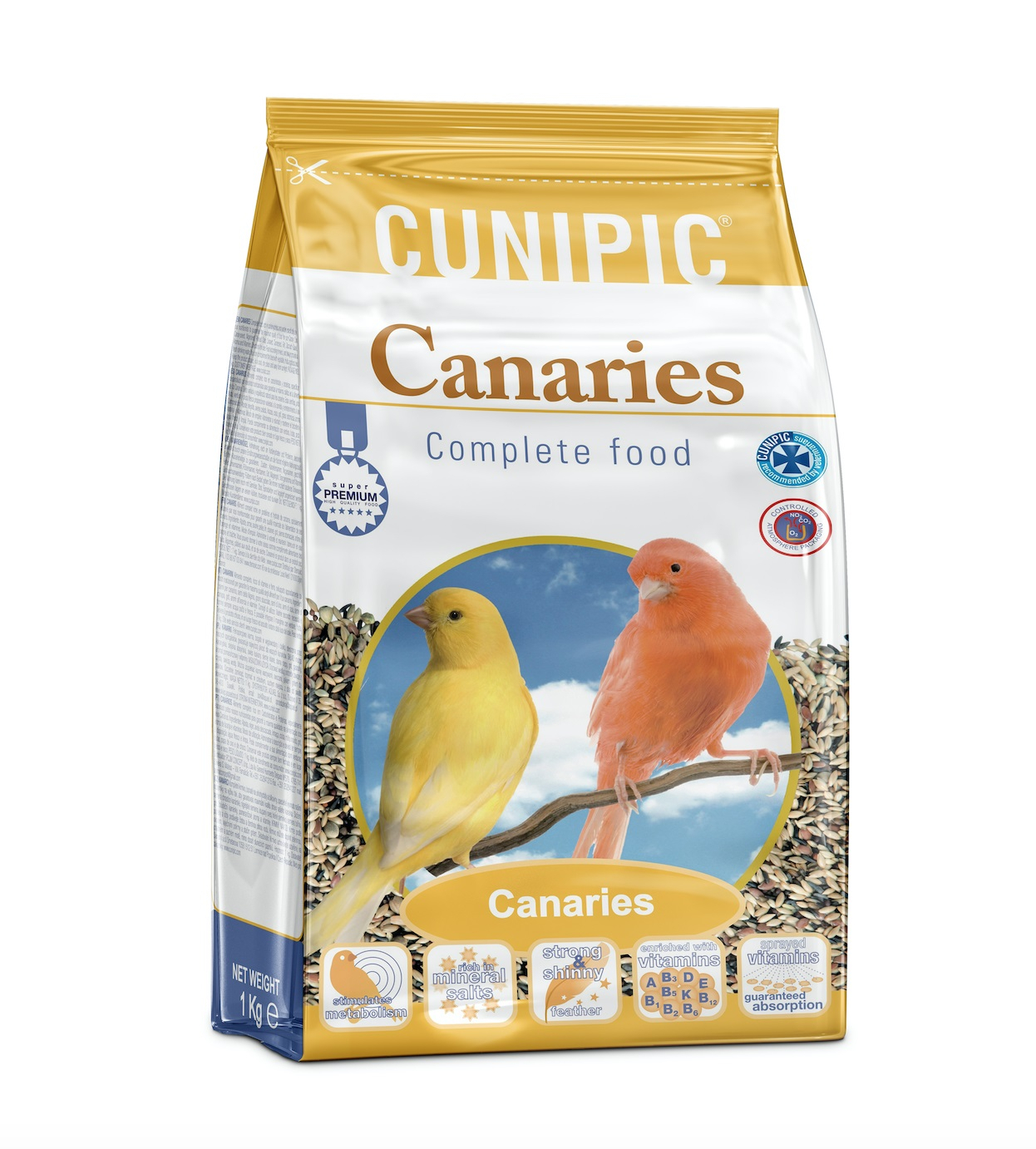 Cunipic Premium compleet kanarievoer