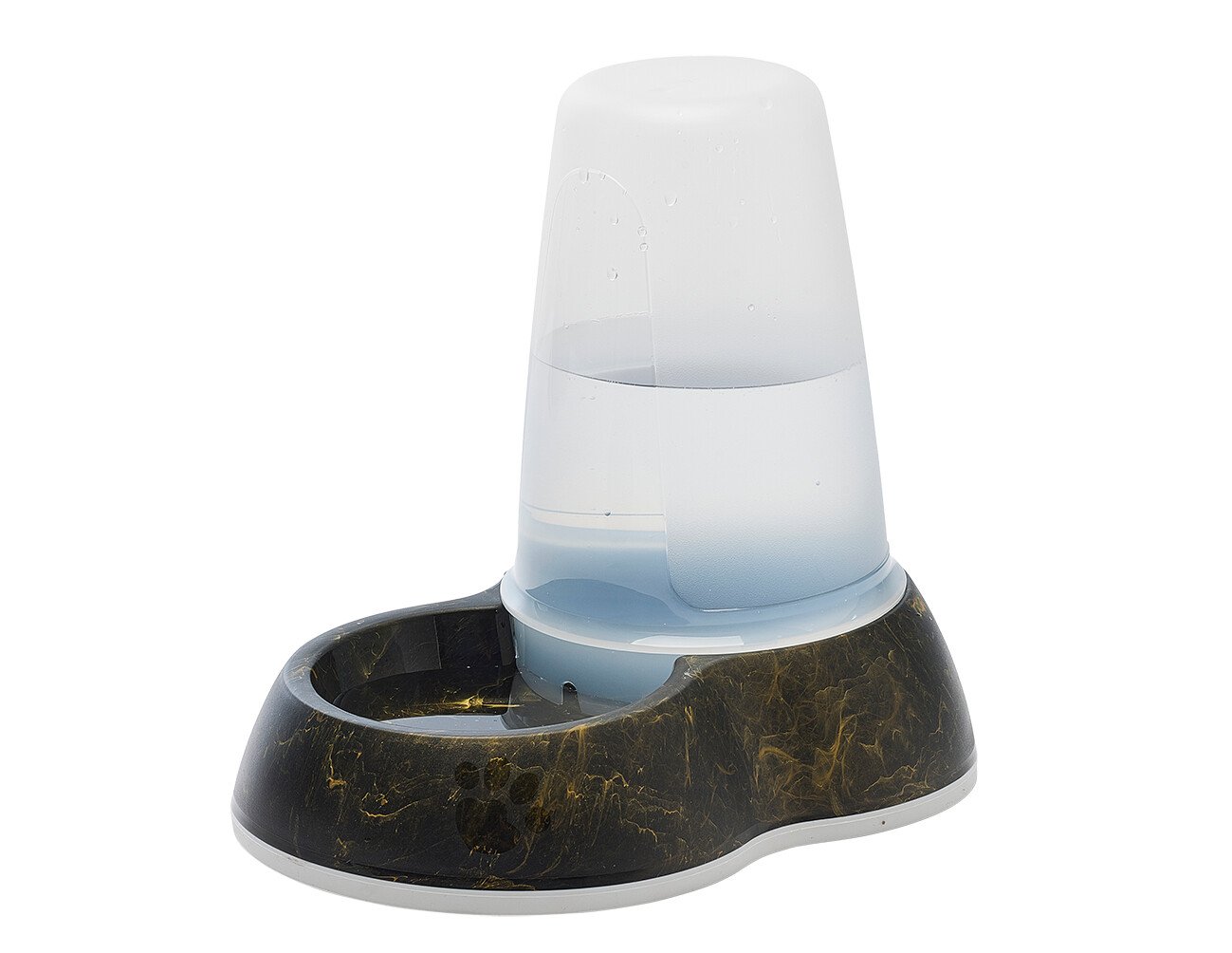 Distributeur d'eau Loop Marble black/gold 