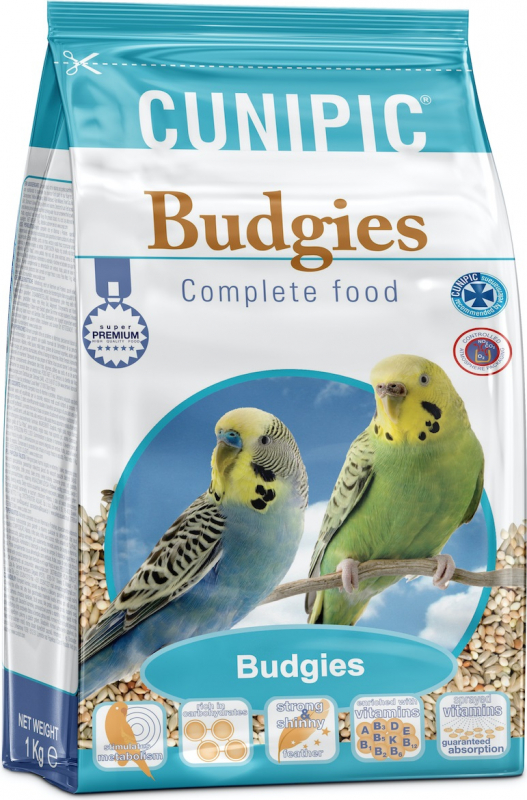 Cunipic Premium Budgies Alimento completo para periquitos