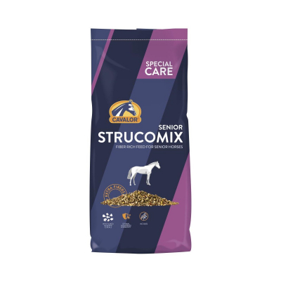 Cavalor Strucomix Senior mélange pour chevaux d'âge 20kg