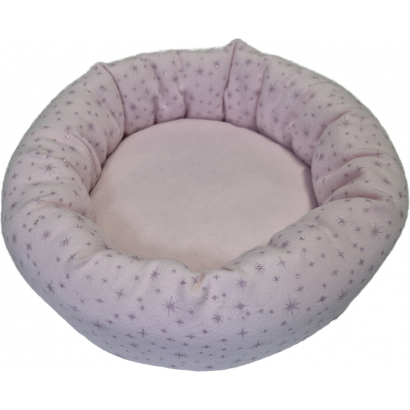 Coussin apaisant Donut Rose pour chat ou petit chien