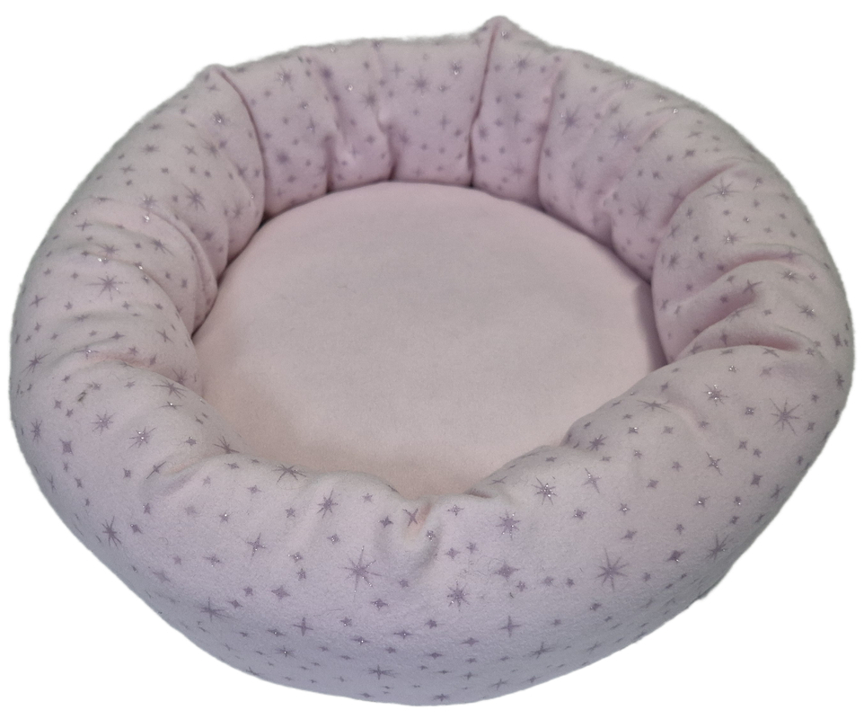 Coussin apaisant Donut Rose pour chat ou petit chien