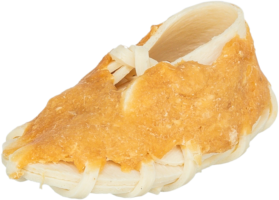 Denta Fun Schuh aus Rinderhaut mit Huhn