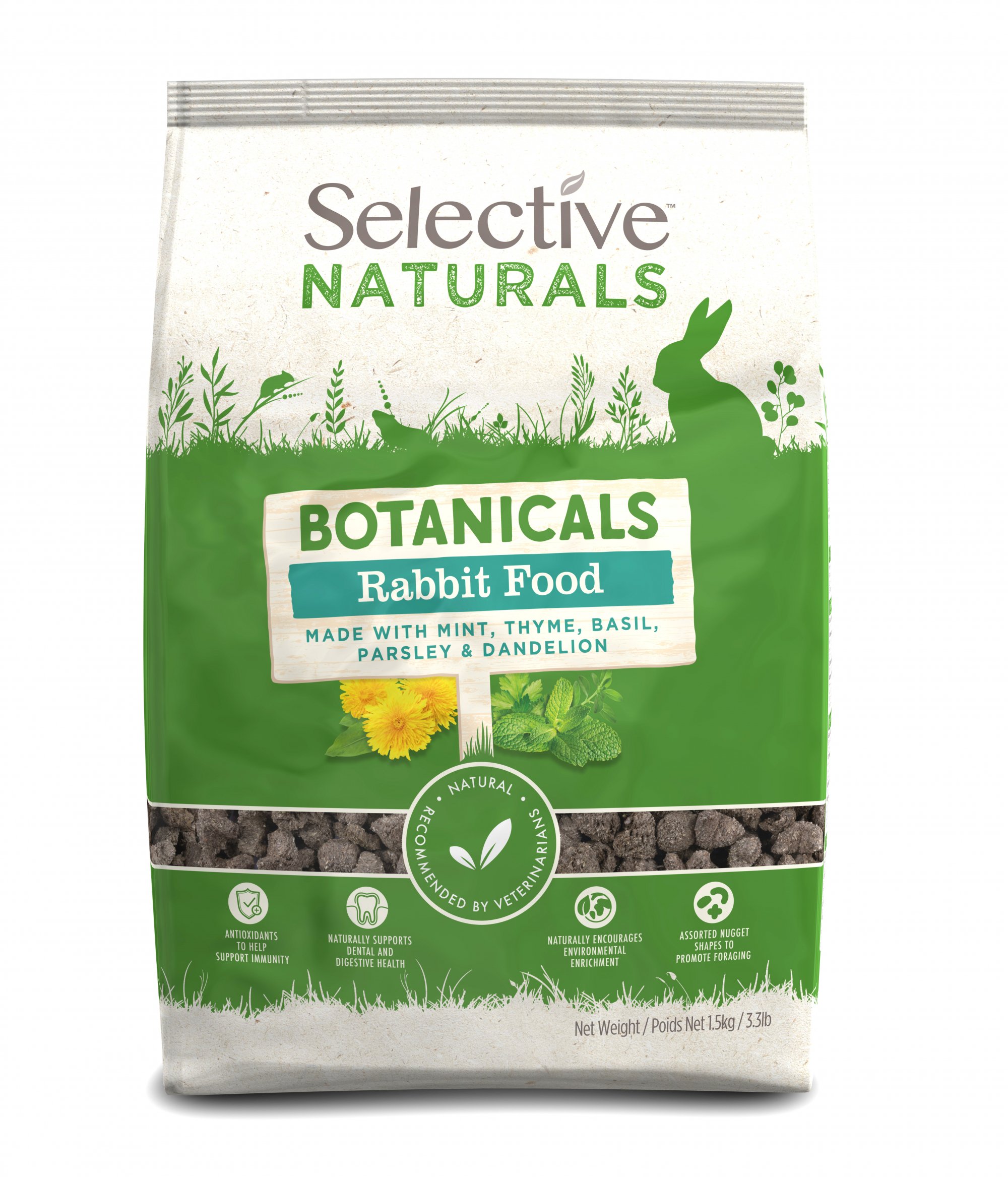 Supreme Science Selective Naturals Botanicals pour Lapin