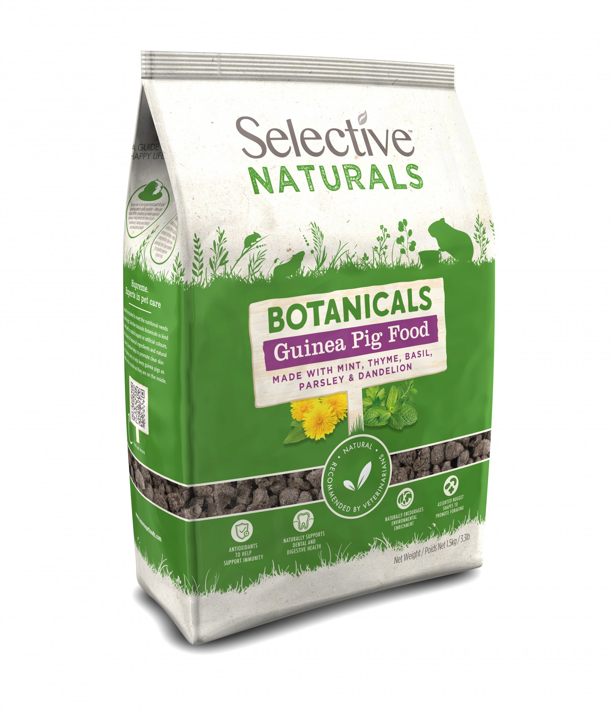 Supreme Science Selective Naturals Botanicals pour Cochon d'Inde