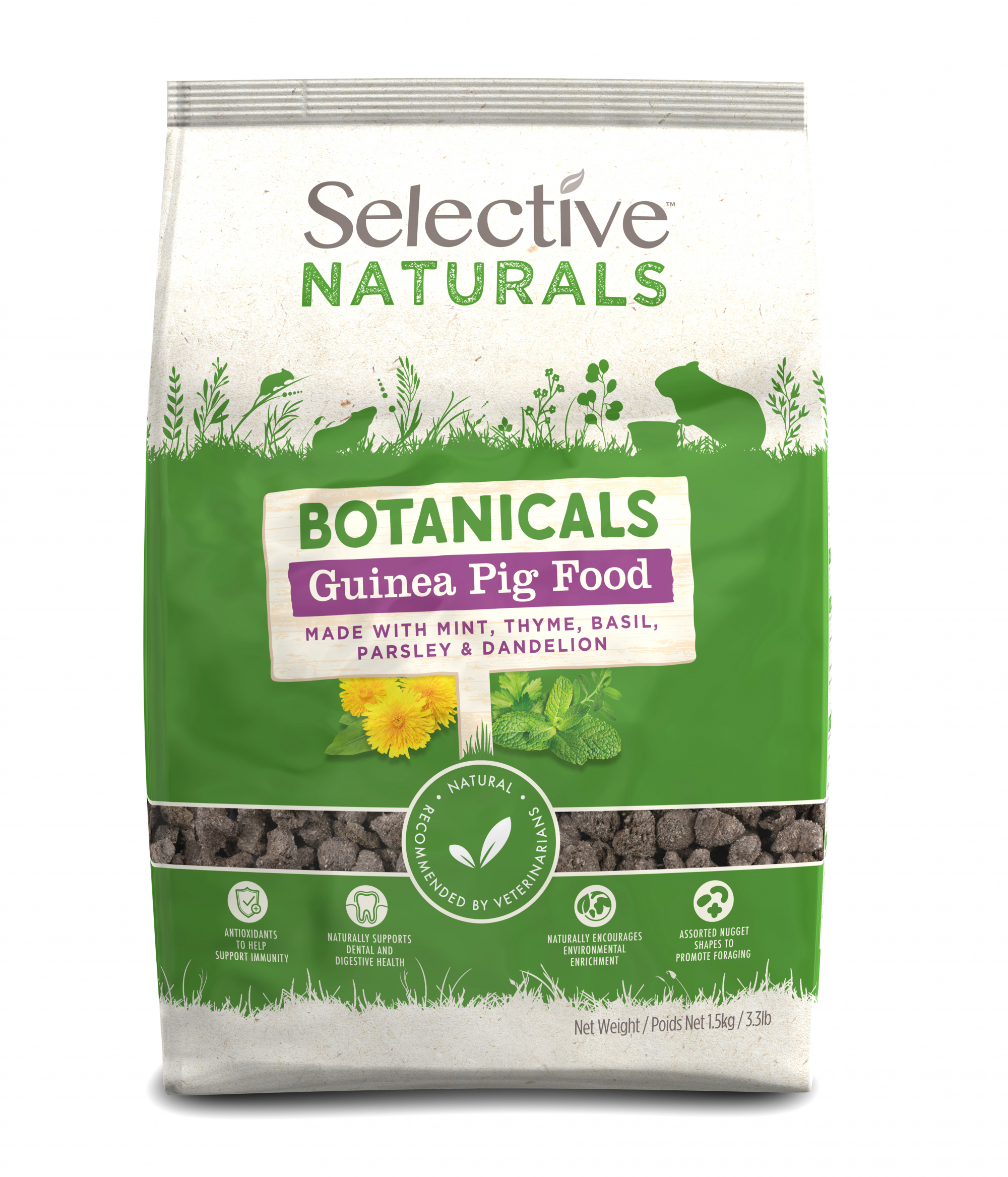 Supreme Science Selective Naturals Botanicals pour Cochon d'Inde