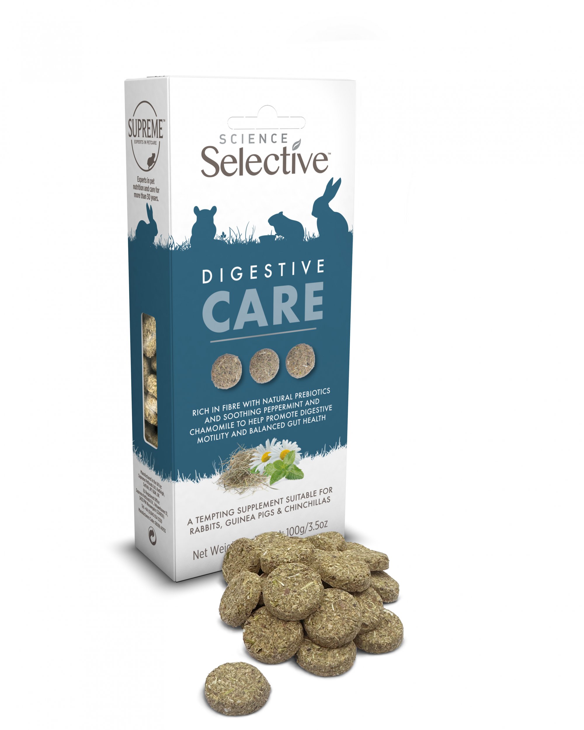 Selective Digestive Care Leckerli mit Pfefferminze für Kaninchen und Nagetiere