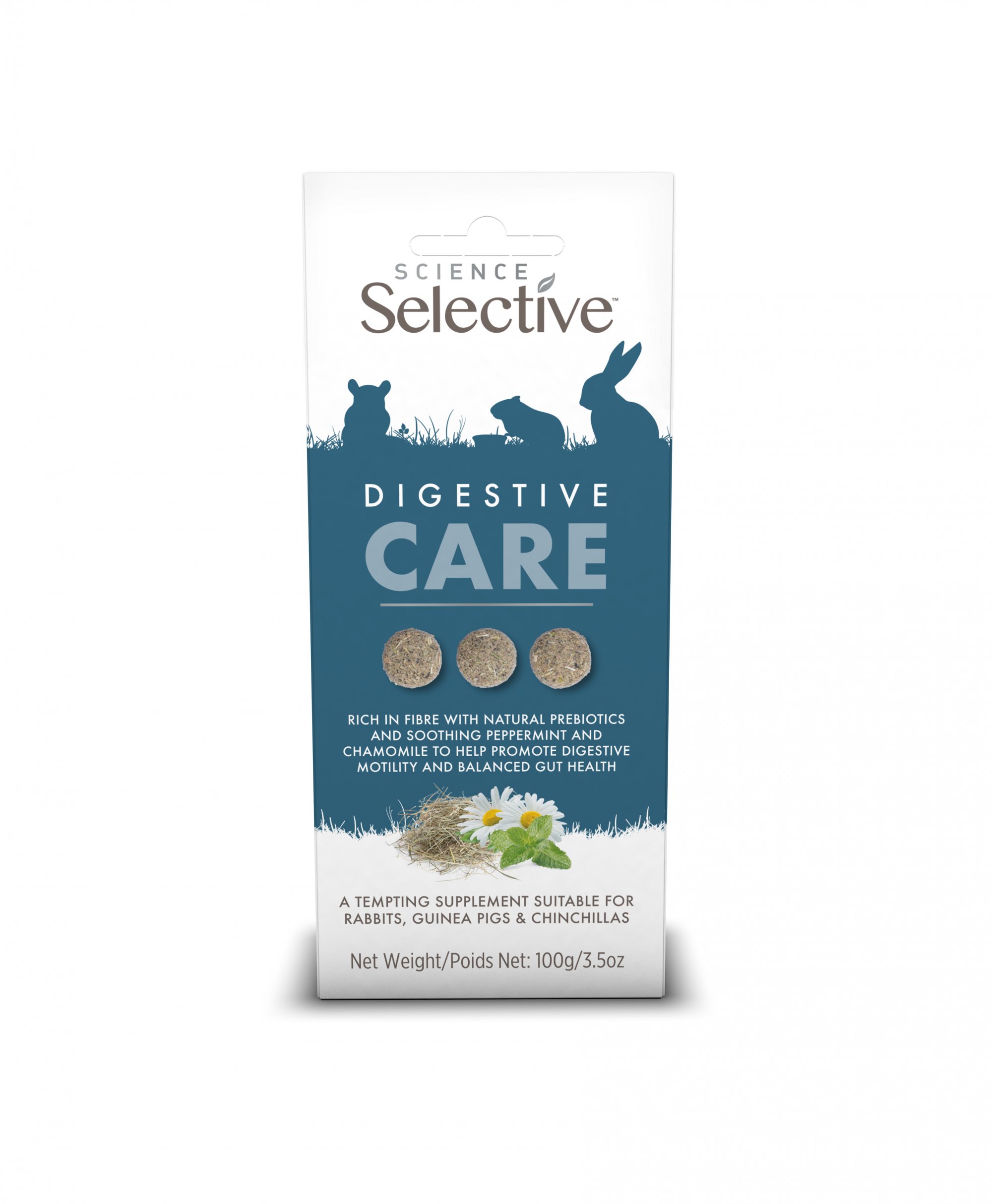 Selective Digestive Care Leckerli mit Pfefferminze für Kaninchen und Nagetiere