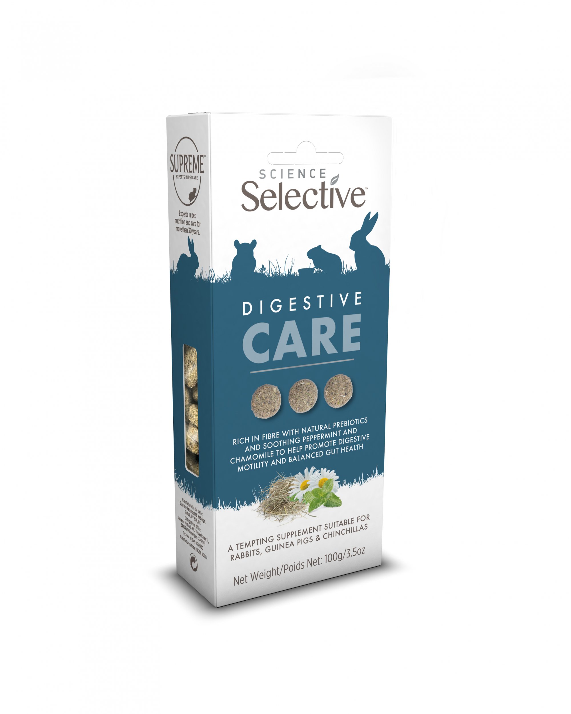 Selective Digestive Care Leckerli mit Pfefferminze für Kaninchen und Nagetiere