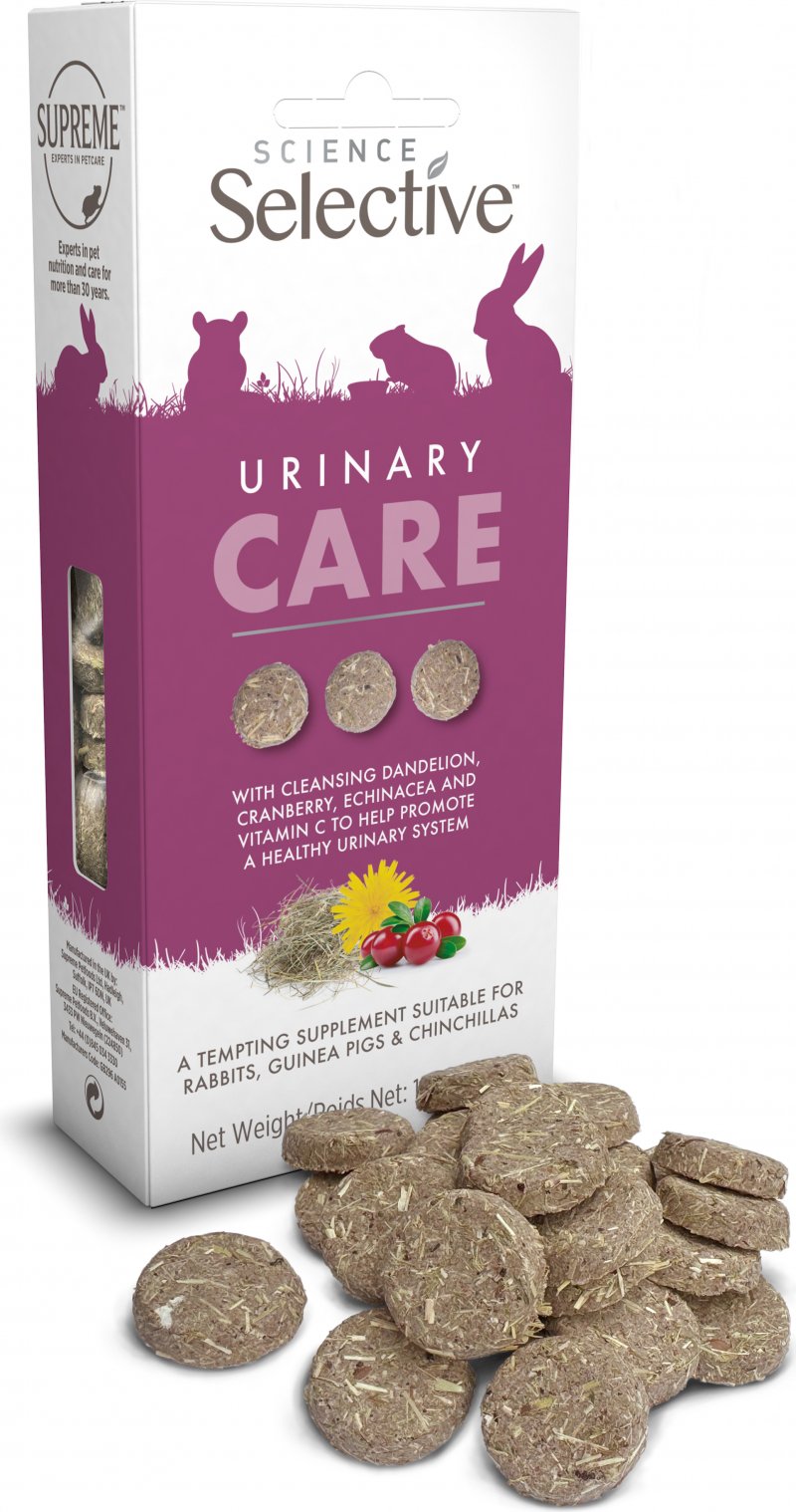 Friandises Selective Urinary Care au pissenlit pour lapins et rongeurs