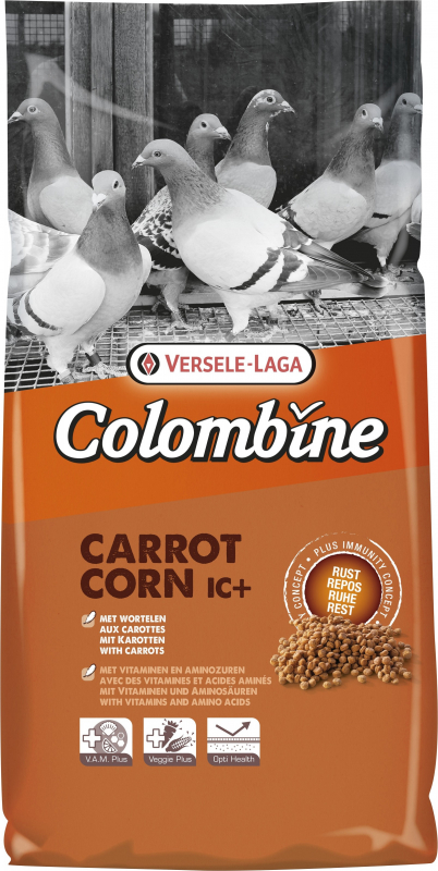Carot-Corn I.C. - granulé aux carottes extrudé