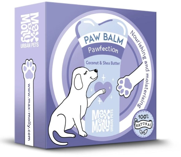 Max & Molly Paw Balm Pawfection - 100% natürlicher Schutzbalsam für Hunde-Pfoten