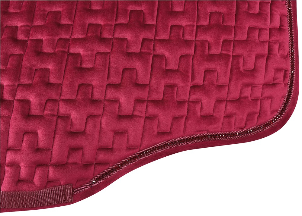 HARRY'S HORSE Tapis de selle Allure bordeaux