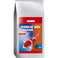 Fishlix Koi Medium 4 mm - granulado flotantes para koi 