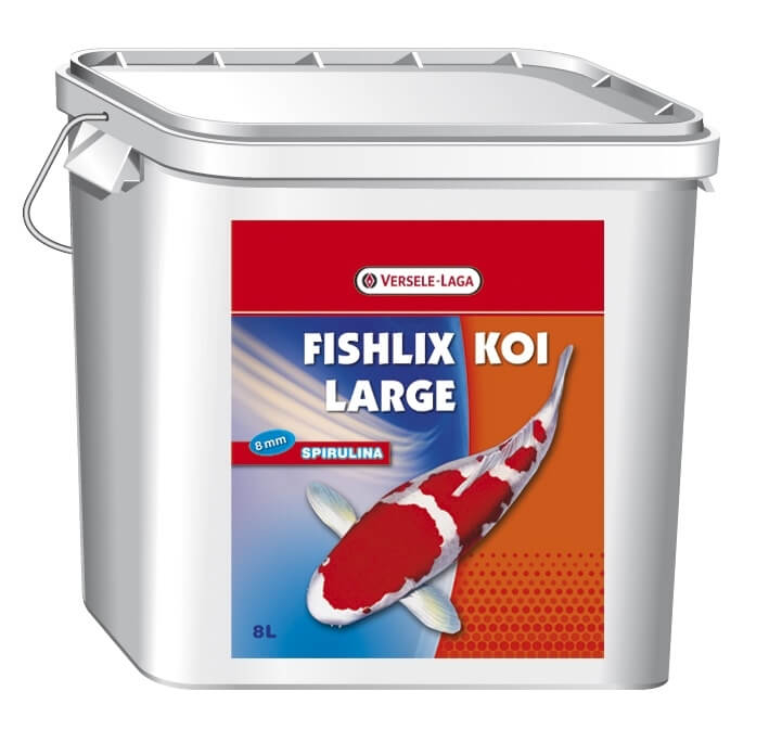 Fishlix Koi Largo 8 mm Granulado flutuante para koi