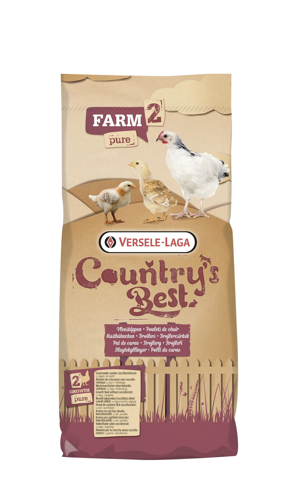 Farm 1&2 Mash Country's Best Farine para frangos de engorda