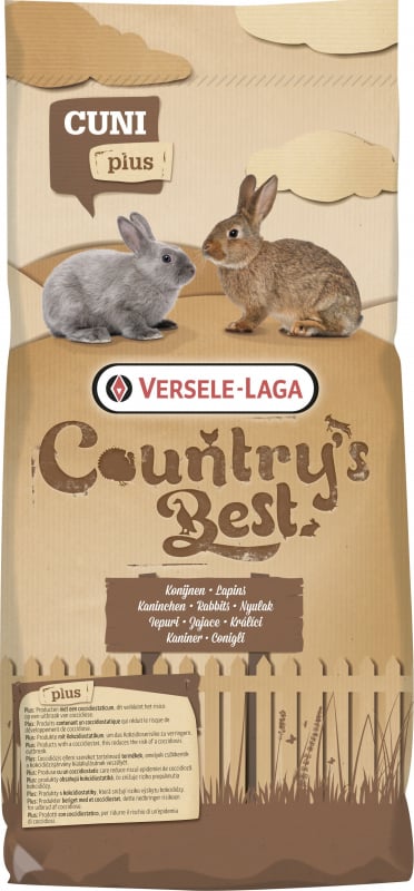 Versele Laga Country's Best Cuni Fit Plus avec coccidiostatique lapin