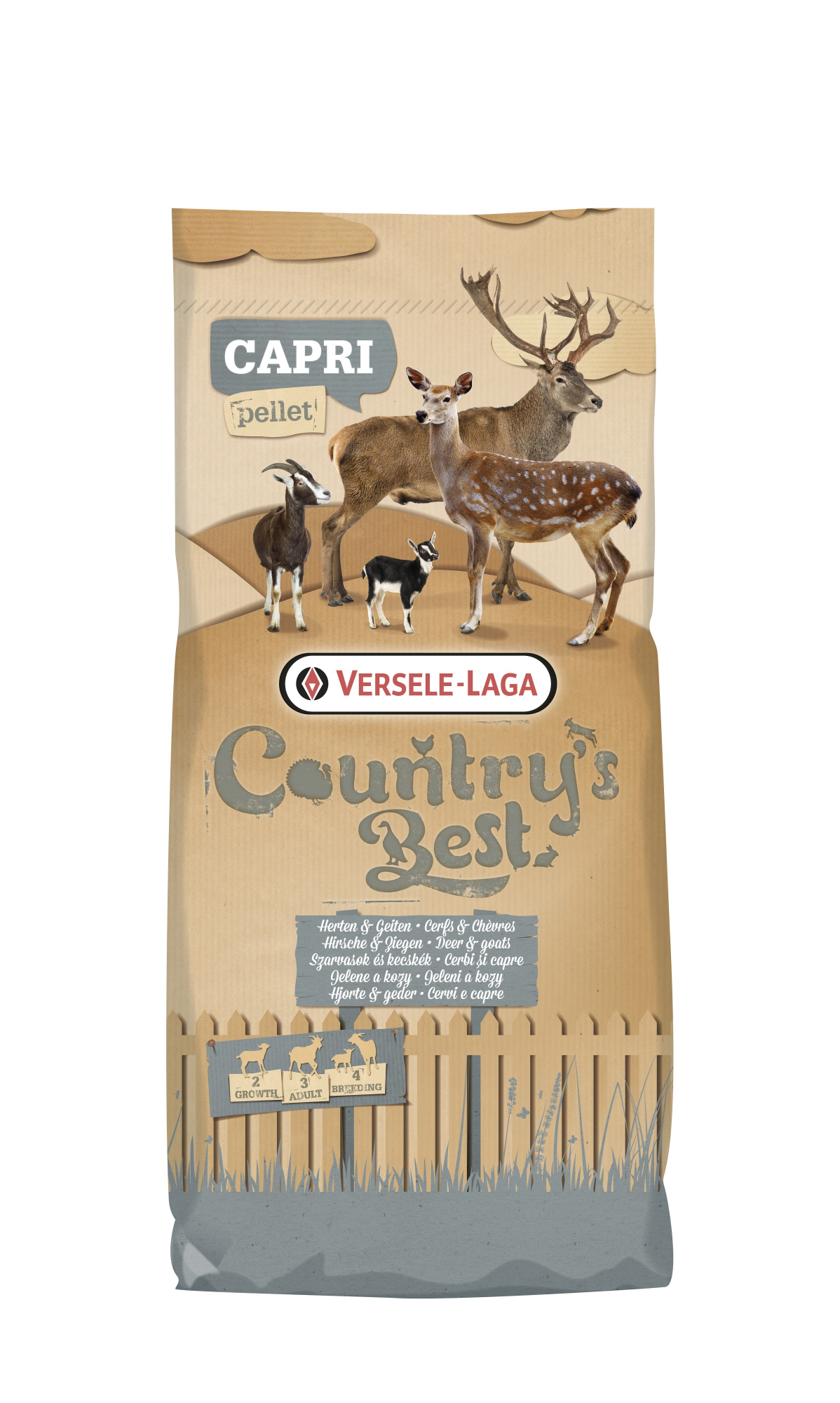 Caprina 3&4 Pellet Country's Best Aliment per cervidi