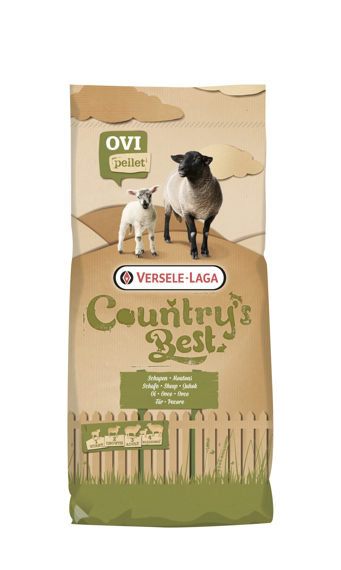 Ovi Allround 3 Pellet Country's Best onderhoudskorrel voor volwassen schapen