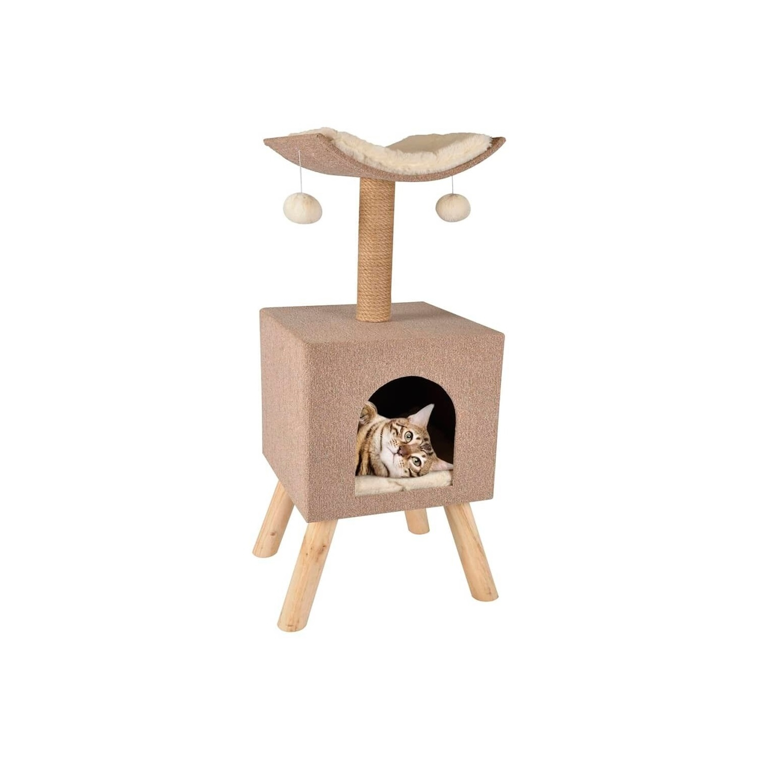 Arbre a chat - 82 cm - Flamingo Scandinave